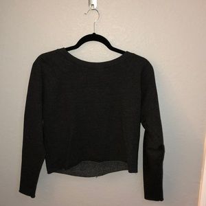 Cropped sweater